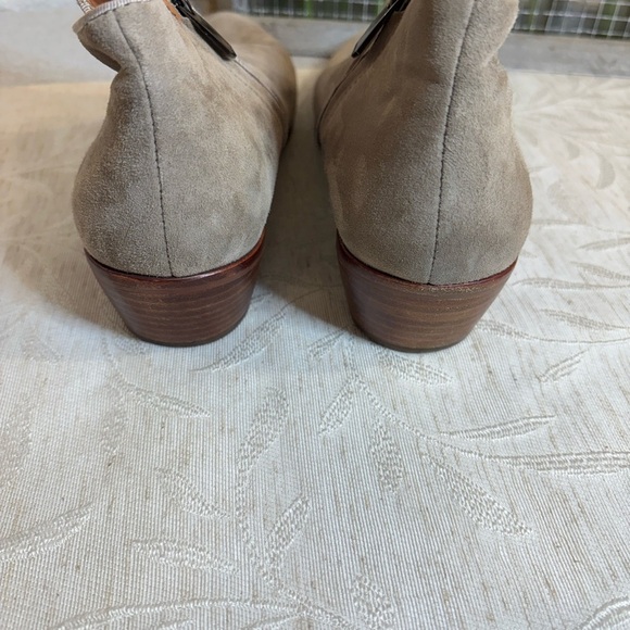 Sam Edelman Womens Petty Chelsea Putty Suede Ankle Bootie US Size 9 Inside Zip - Picture 12 of 15